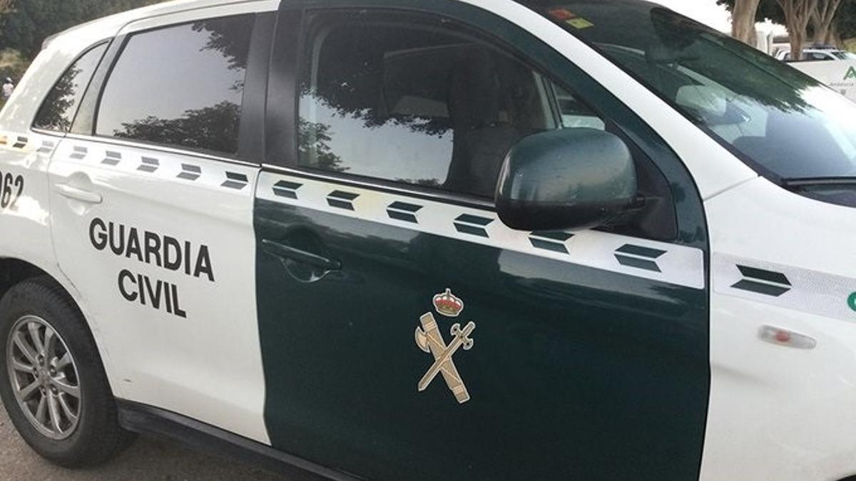 Un vehículo de la Guardia Civil.