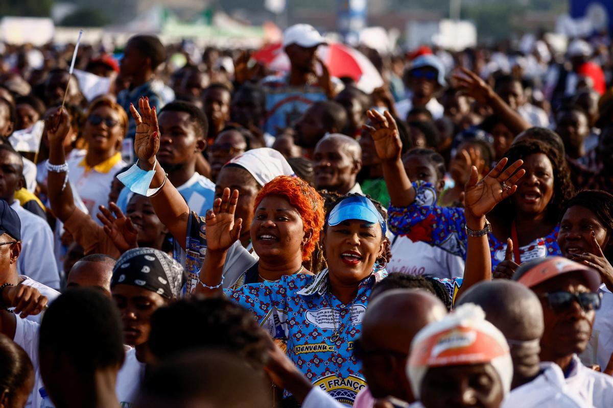 La visita del papa Francisco en el Congo