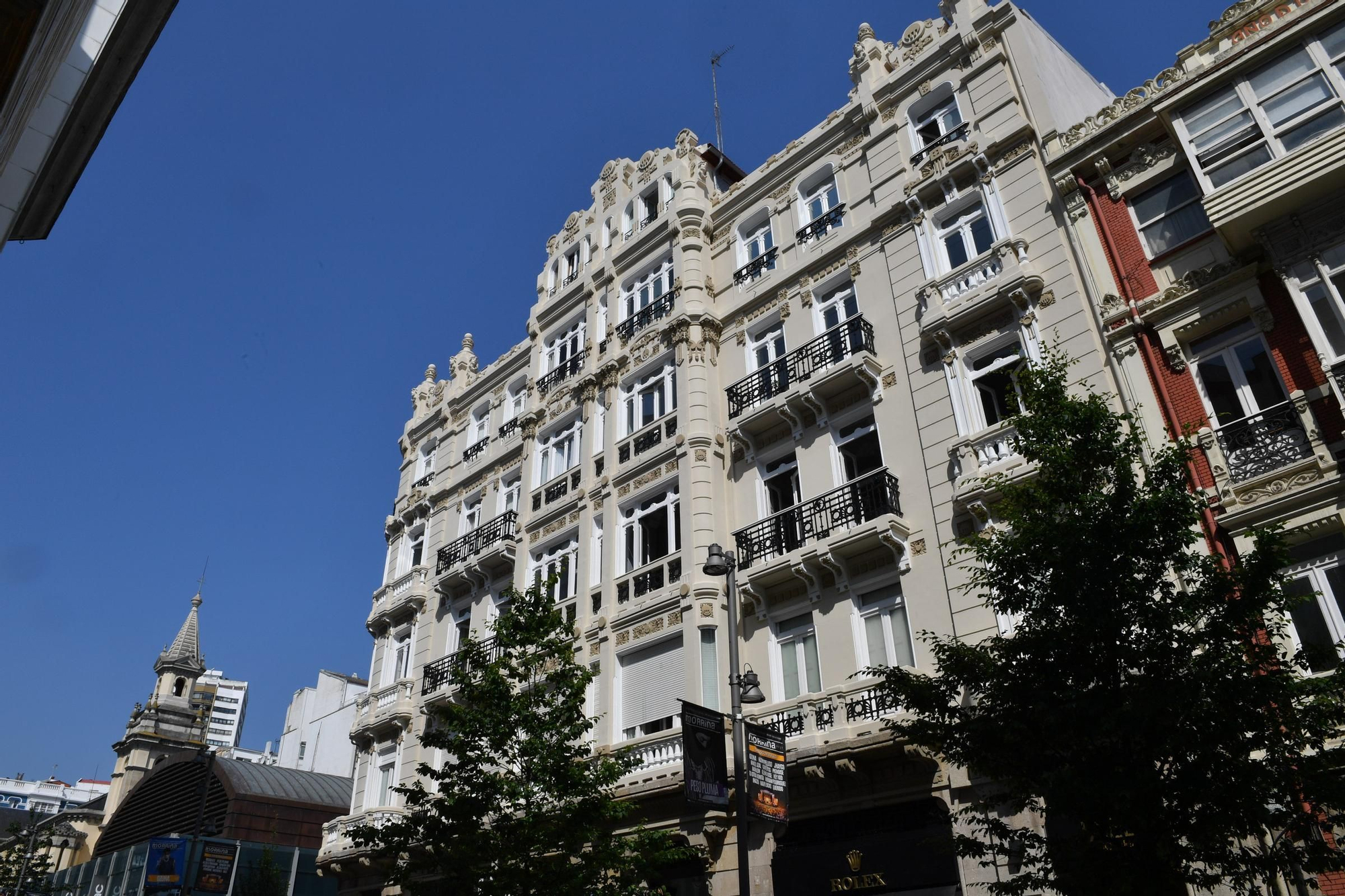 La Casa Viturro ya luce su fachada descubierta al completo