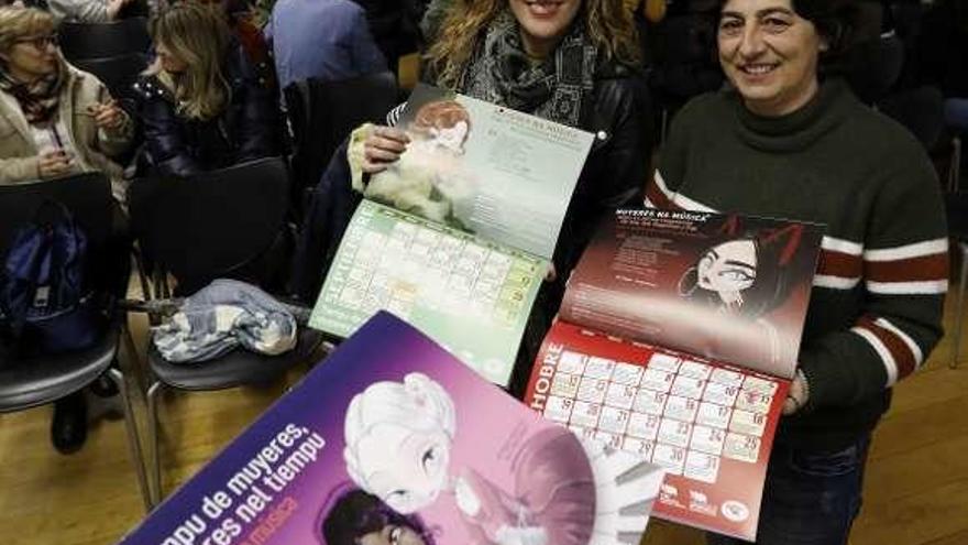 SUATEA presenta un calendario sobre mujeres en el sector musical