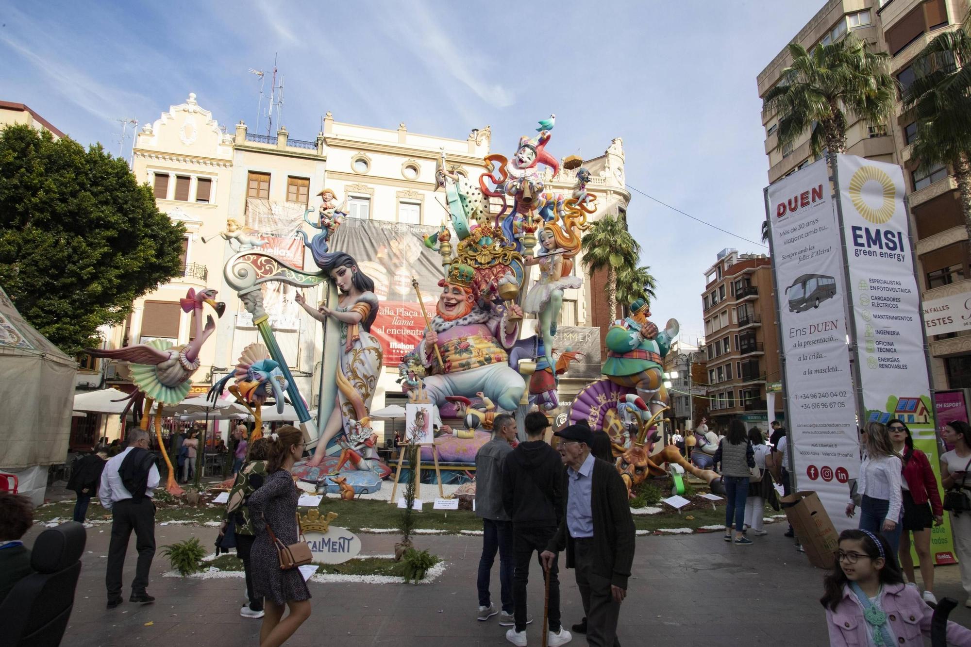 Las mejores imágenes de las fallas de Alzira de Sección Especial