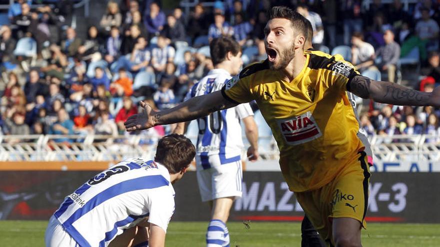 La Real Sociedad tumba al Eibar.