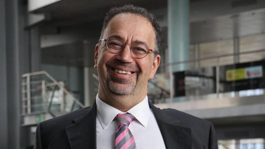 Daron Acemoglu, el pasado jueves en Vigo. | ALBA VILLAR