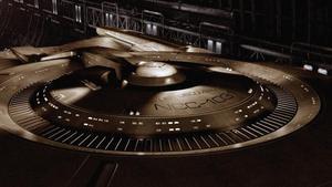 Espectacular imagen de la nueva nave ’Entreprise’, ahora denominada ’Discovery’, que aparece en la serie ’Star Trek: Discovery’.