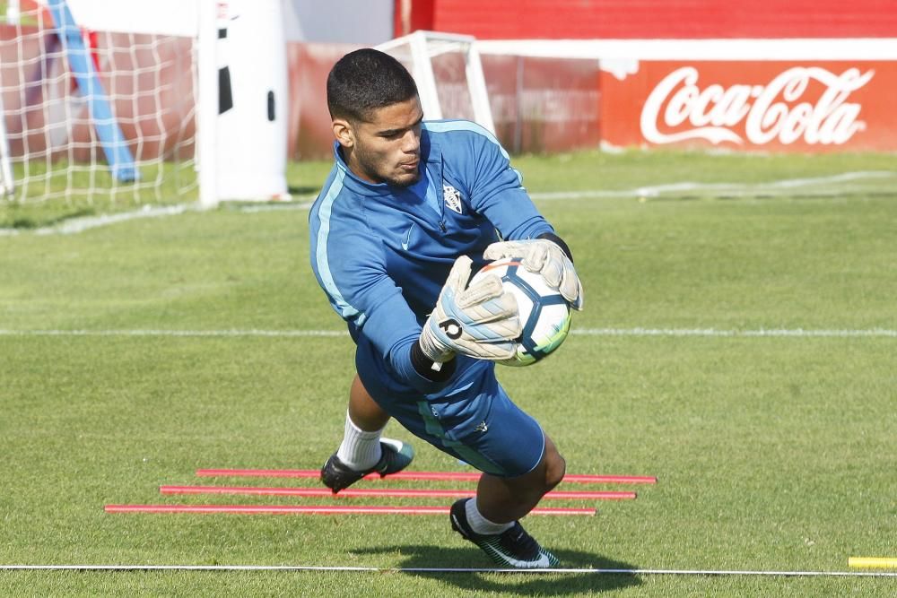 Entrenamiento del Sporting