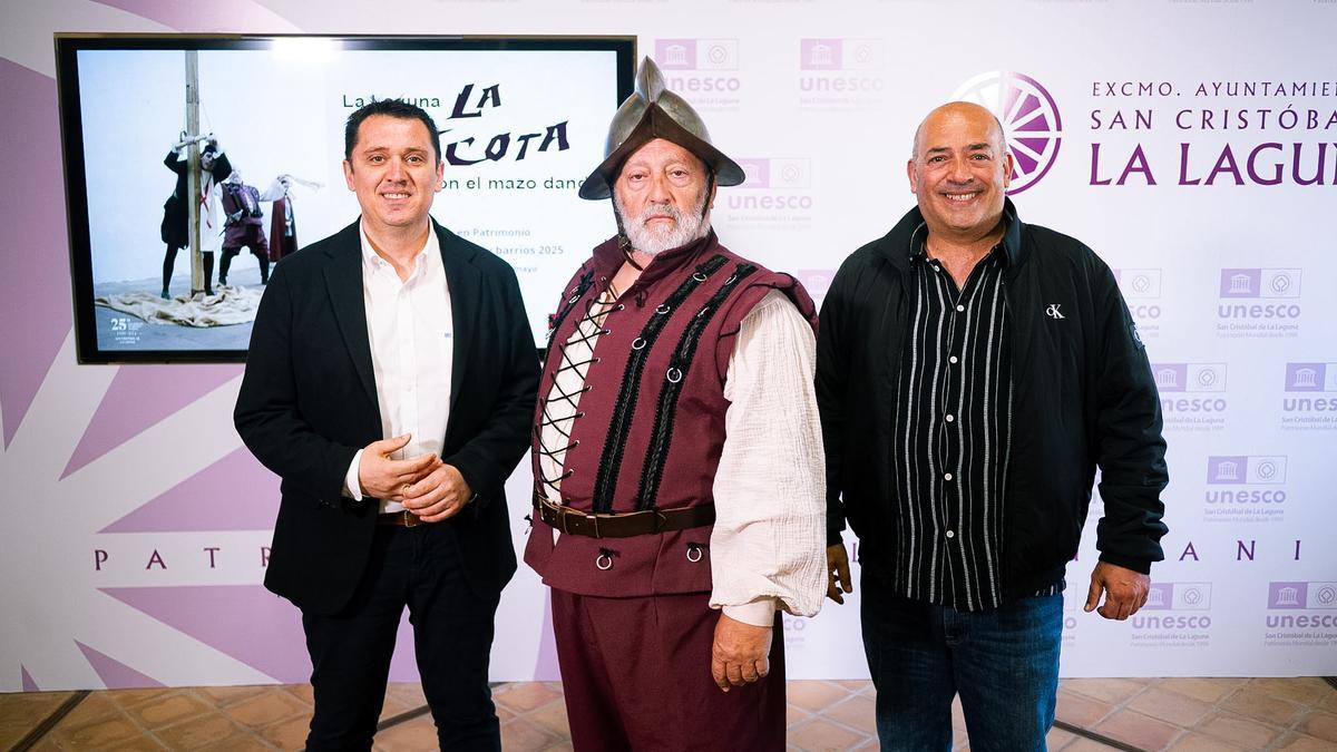 Presentación de las rutas La Laguna, la picota y con el mazo dando