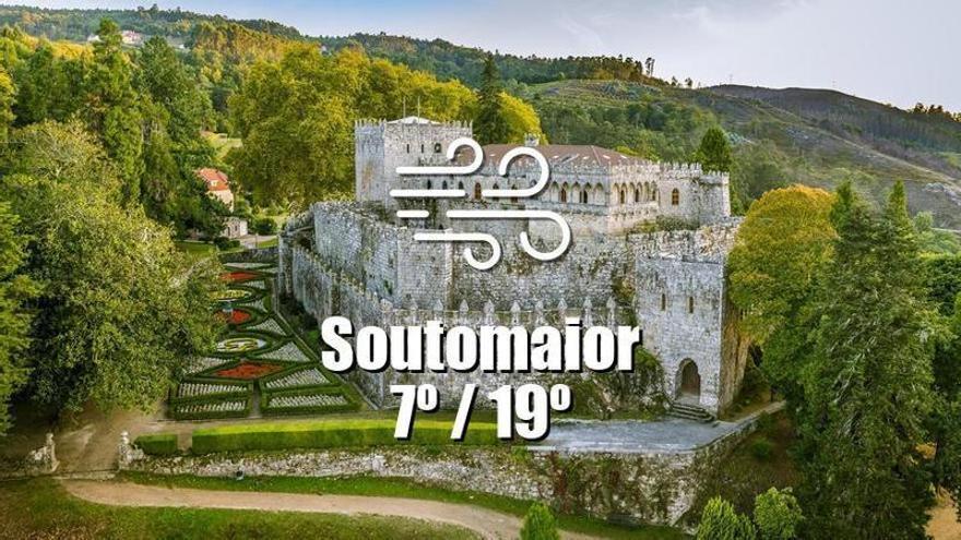 El tiempo en Soutomaior: previsión meteorológica para hoy, sábado 28 de marzo