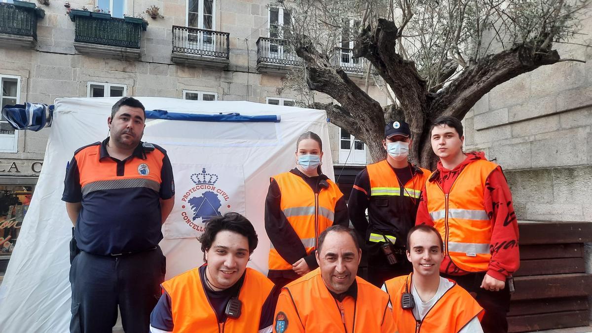 Protección Civil se encargó de velar por la seguridad en la fiesta