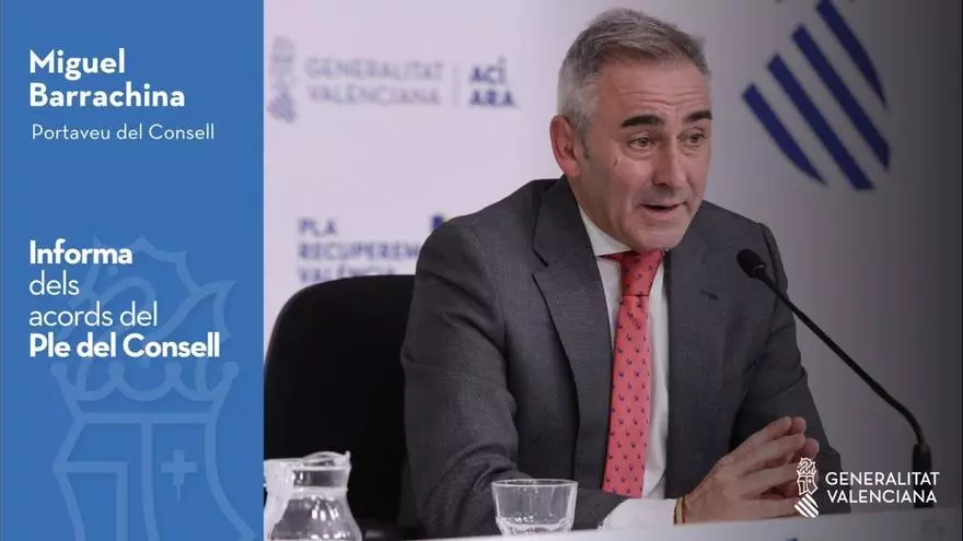 Sigue en directo la rueda de prensa tras el pleno del Consell