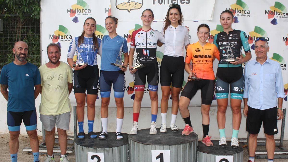 Marina Garau e Irene Reina en lo más alto del podio de la Challenge de féminas