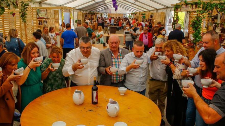 Barrantes celebra hoy el día grande de la Festa do Viño Tinto do Salnés