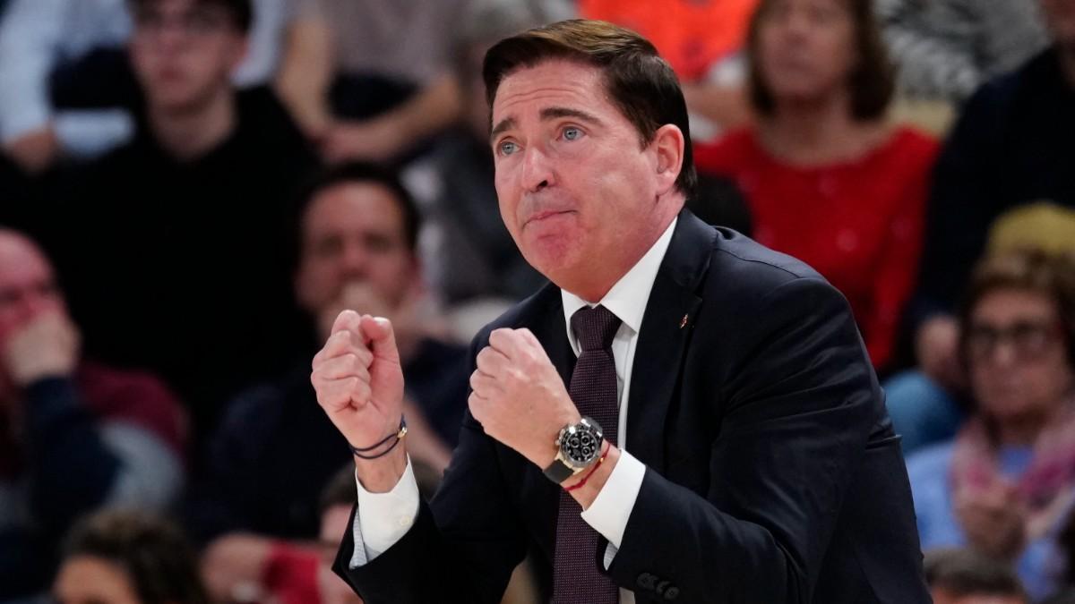 Xavi Pascual, entrenador del Barça de basket