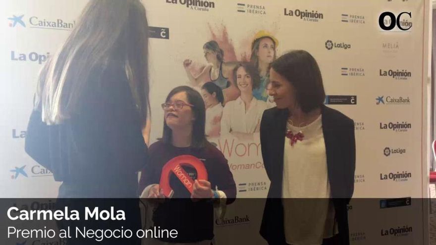 eWoman | Carmela Mola, premio al negocio on line