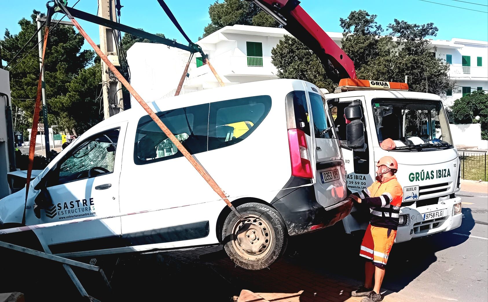 Todas las imágenes del atropello mortal en Cala de Bou
