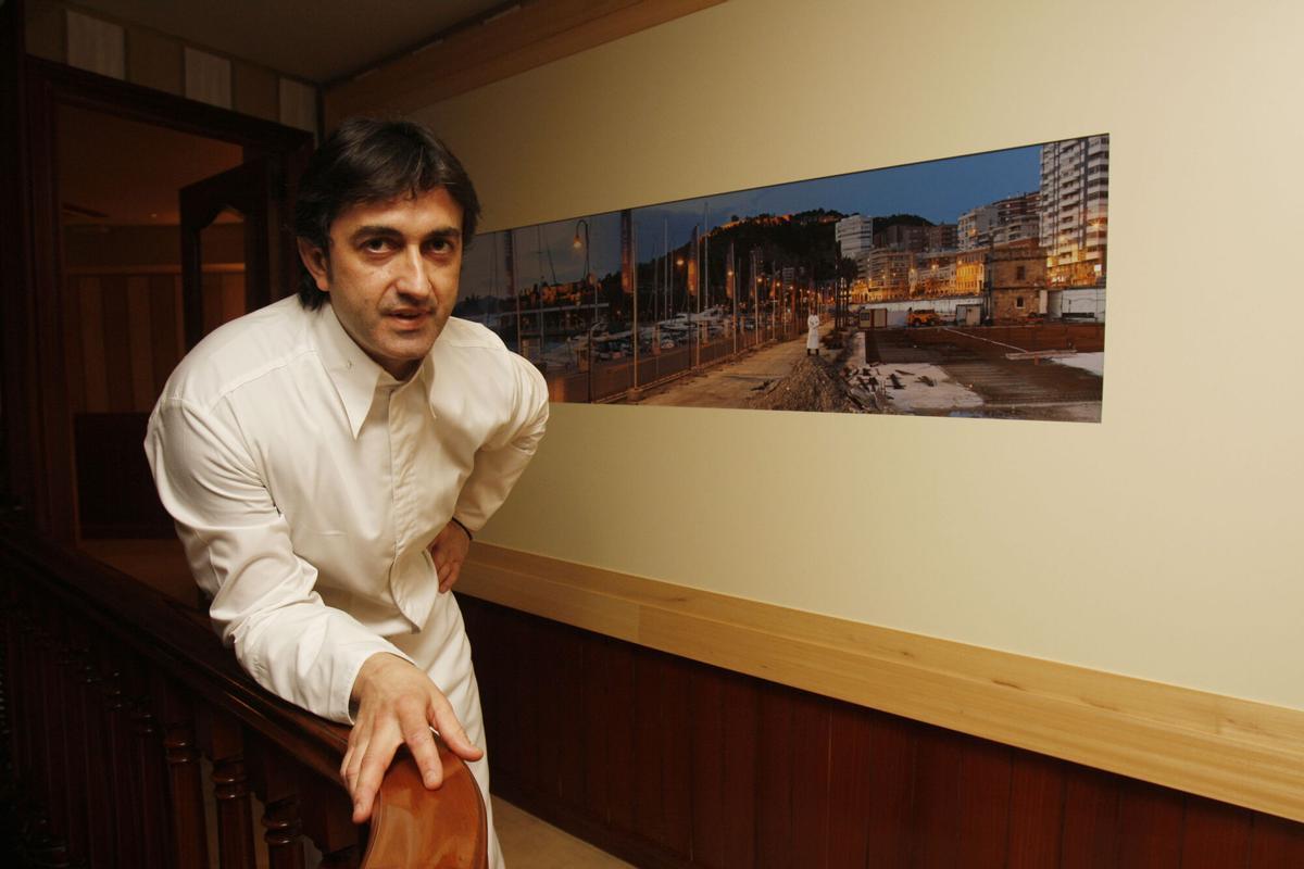 José Carlos García, en marzo de 2010 en el Café de París.