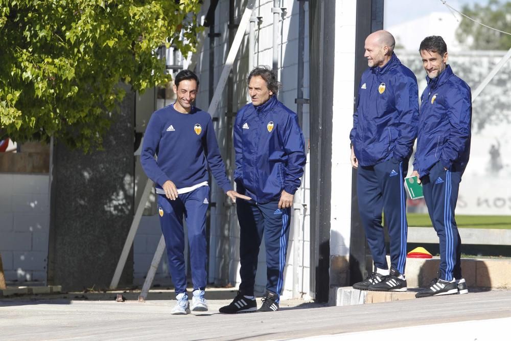 Las mejores imágenes del entrenamiento del Valencia CF