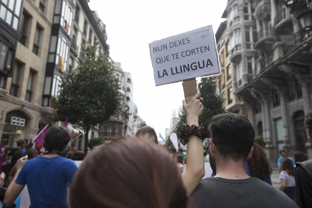 La manifestación, en imágenes