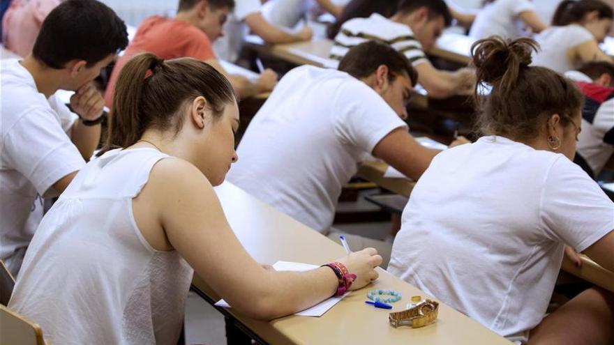 Las pruebas de acceso a la Universidad, el 5, 6 y 7 de junio