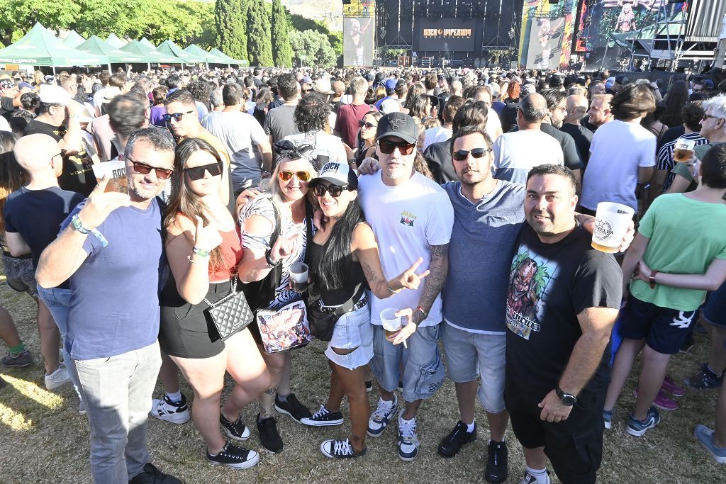 Ambiente de la segunda jornada del Rock Imperium Festival en Cartagena