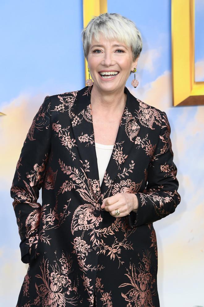 La actriz británica Emma Thompson