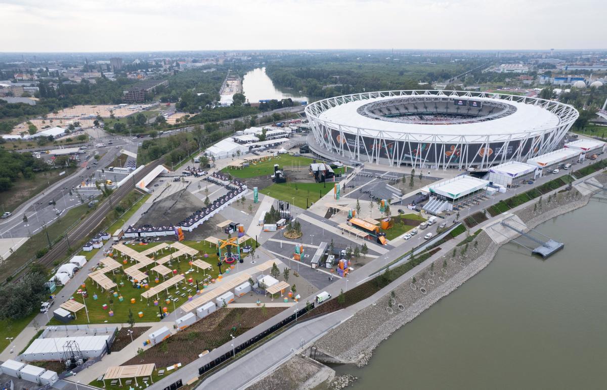 La sede del Mundial de Atletismo, un nuevo y controvertido estadio