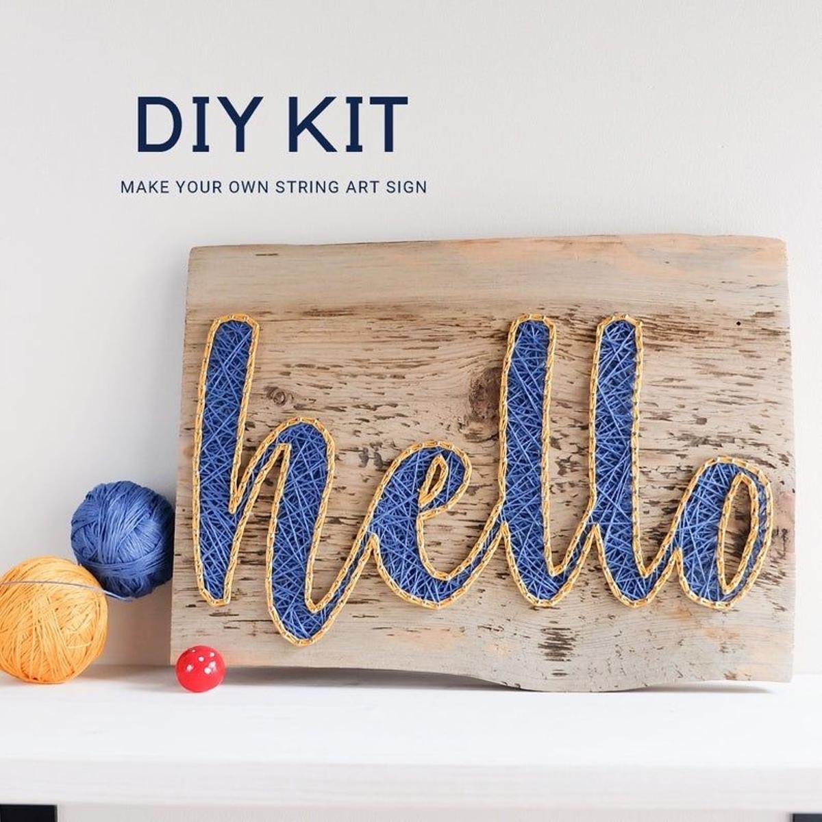 Kit DIY de decoración con cuerdas