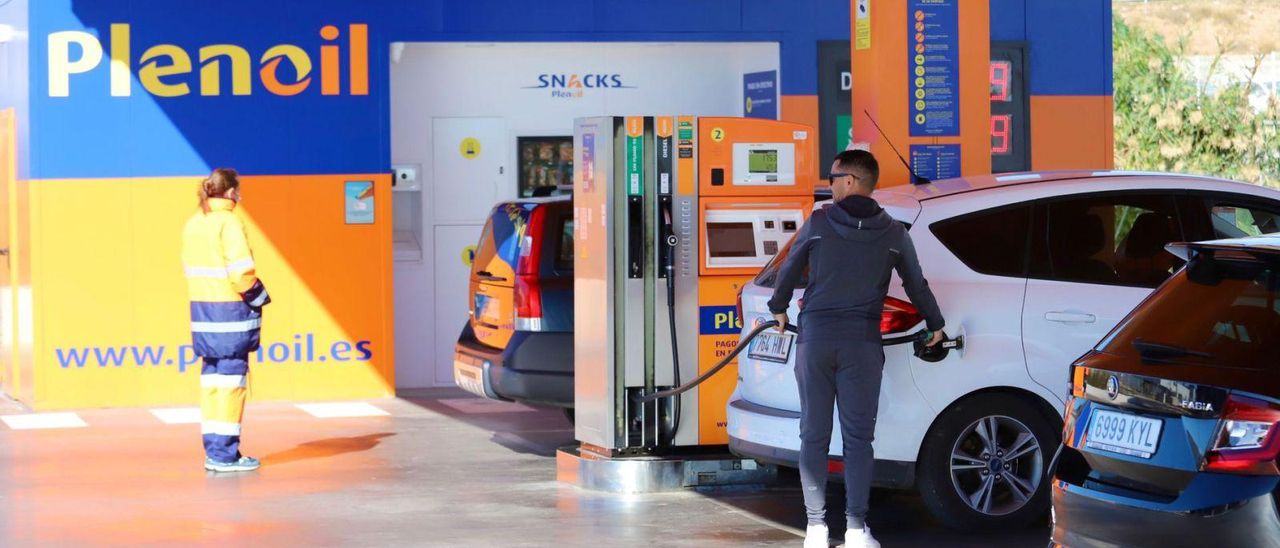 Estación de Plenoil en la capital, ‘Murcia I’, en la Carretera de Madrid