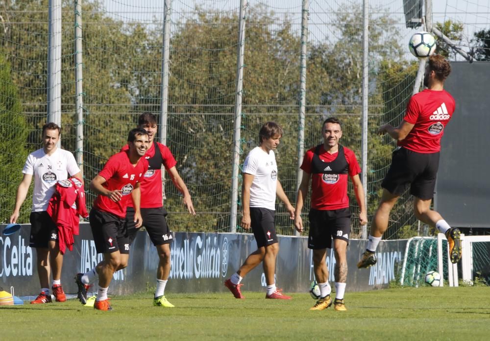 El Celta prepara el debut en LaLiga Santander