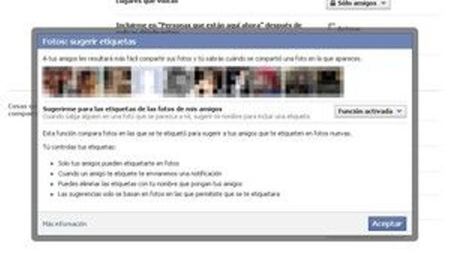 Facebook activa sin avisar un sistema de identificación automática de personas en fotos