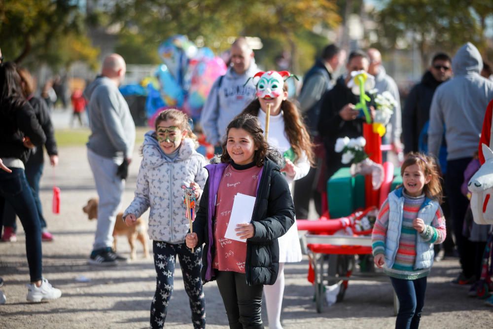 Sant Sebastià se acerca a los niños con la fiesta de sa Riera