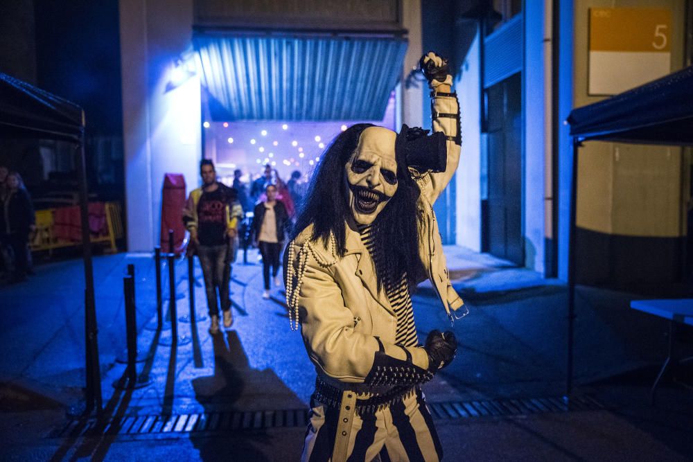 Fenomen terrorífic a Cercs amb l'obertura del parc temàtic Horrorland