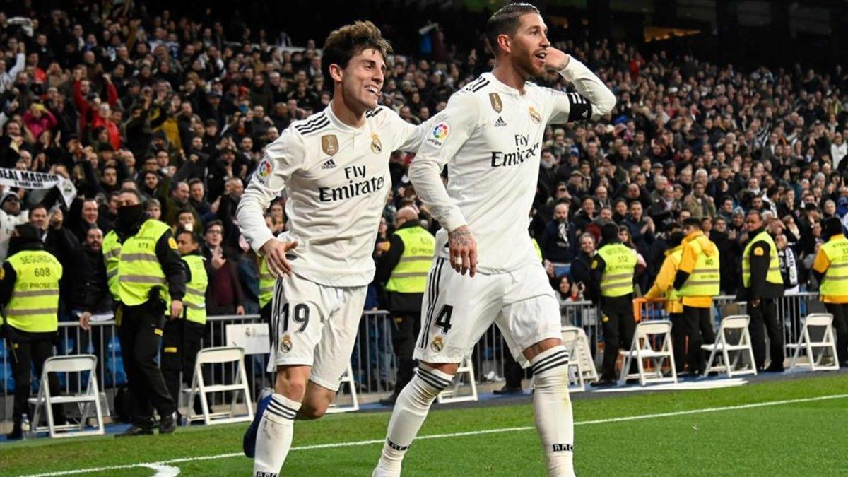 Sergio Ramos apareció en dos oportunidades para darle la victoria al Real Madrid