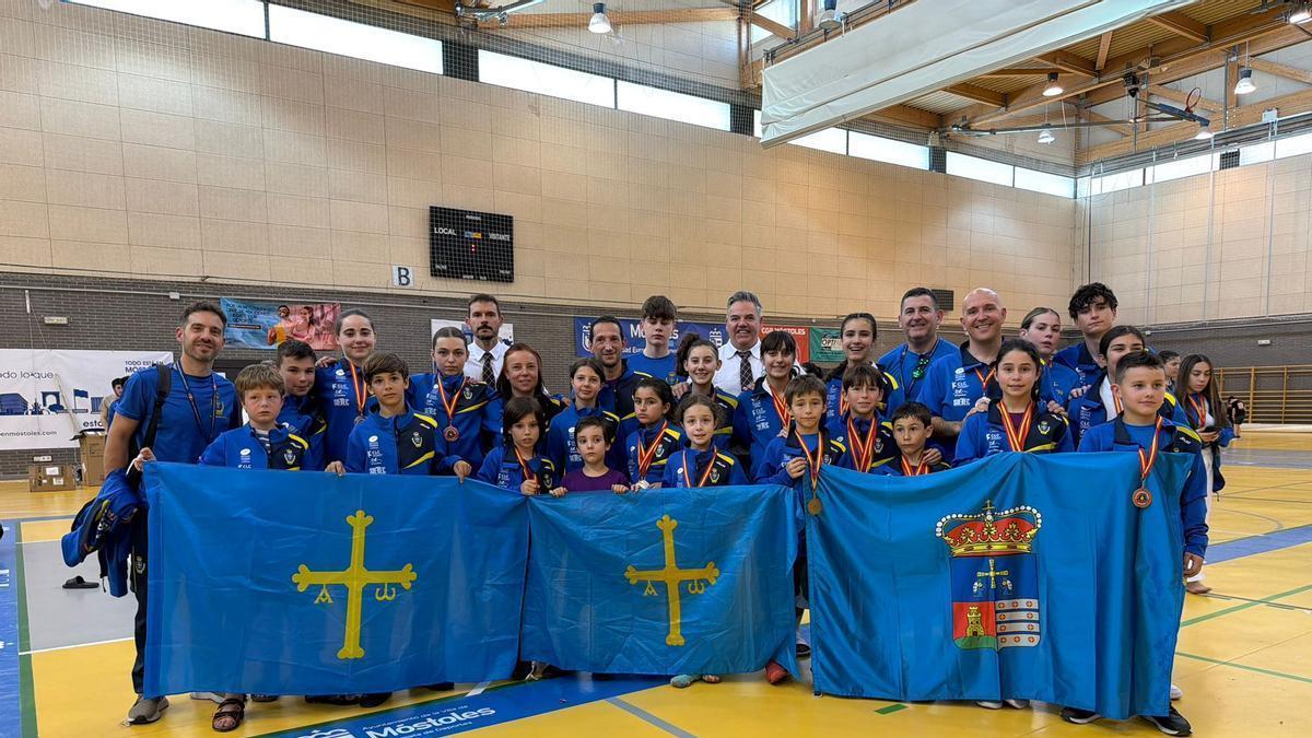 Los deportistas, en la competición