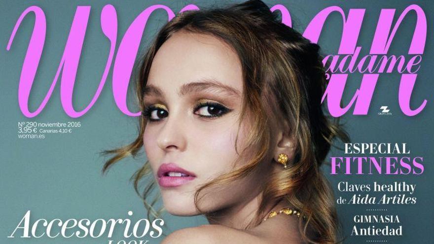 La hija de Johnny Depp, portada de la revista Woman MF