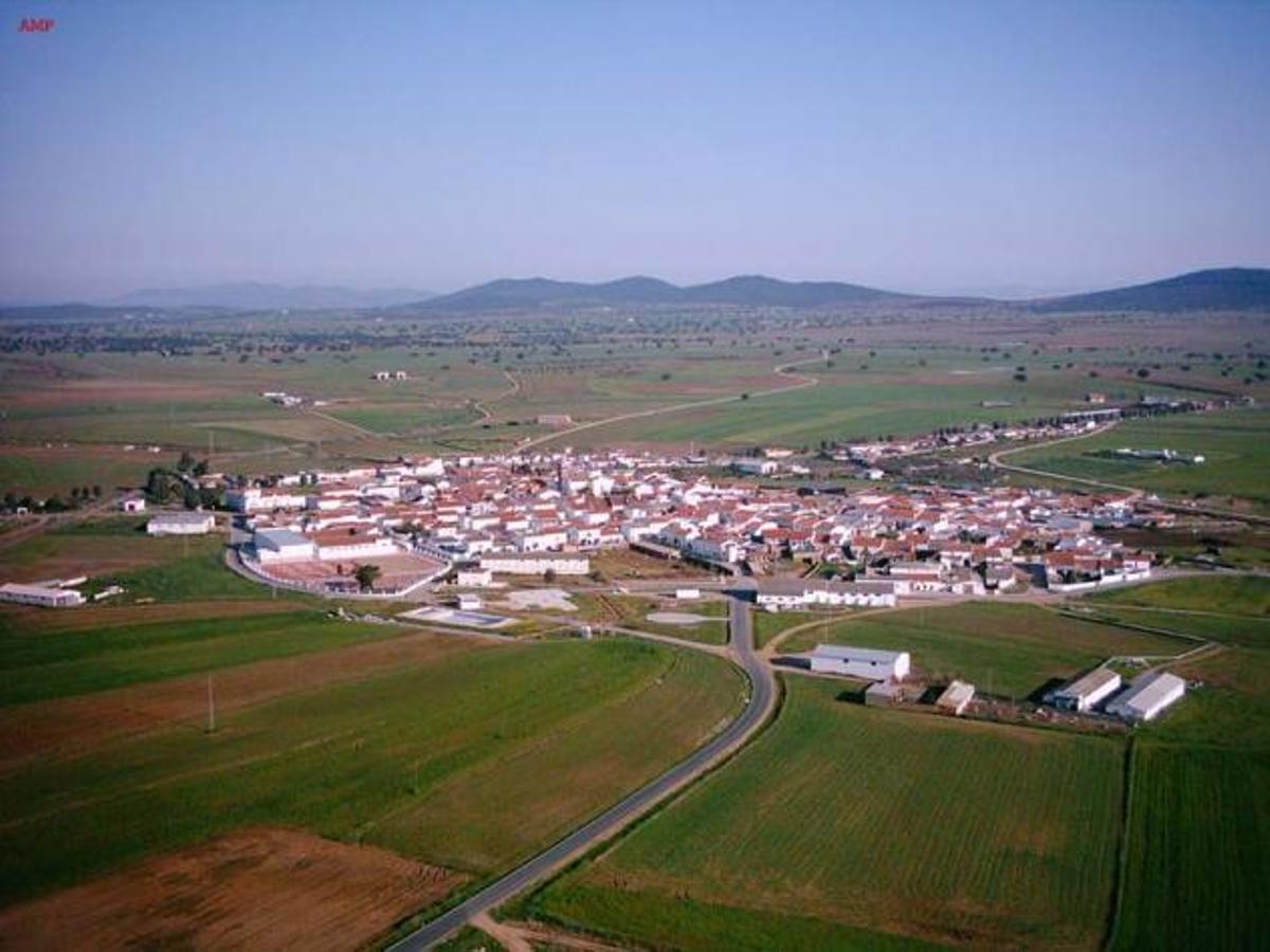 Vista aérea de Fuente Tójar.