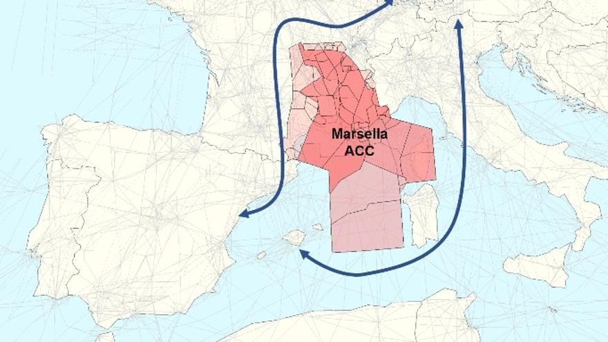 Enaire coordina medidas con Eurocontrol para mitigar el impacto en Palma de la huelga de control aéreo en Marsella