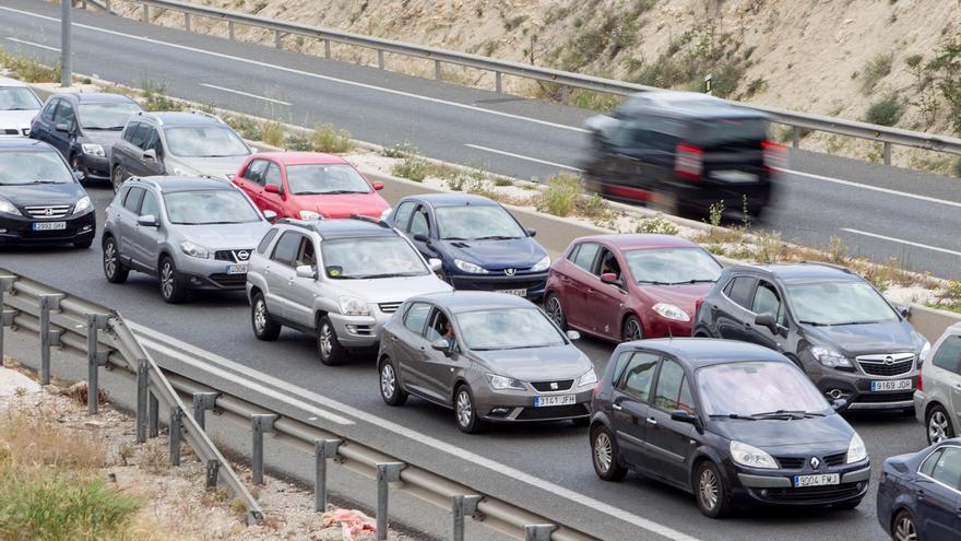 Retenciones y circulación complicada en la AP-7 a la altura de Peñíscola