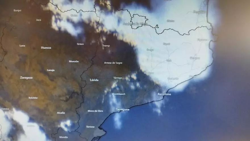 METEO RADAR TEMPESTA A CATALUNYA
