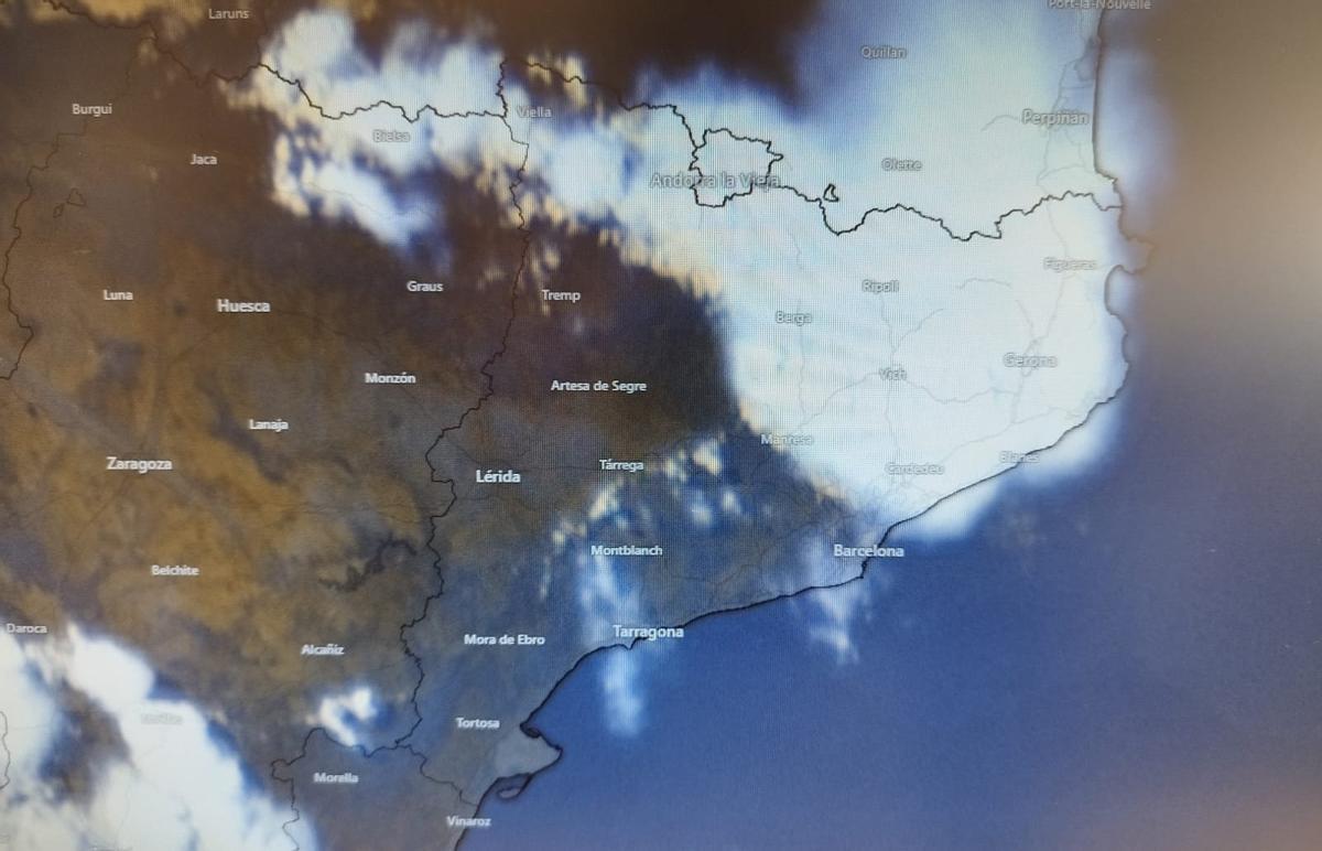 METEO RADAR TEMPESTA A CATALUNYA