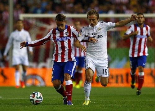 Imágenes de la final de la Supercopa entre Atlético y Real Madrid