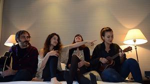 The Mamzelles i Àlex Mañas presenten el seu espectacle ’My sweet country’, que es podrà veure al Poliorama de Barcelona.