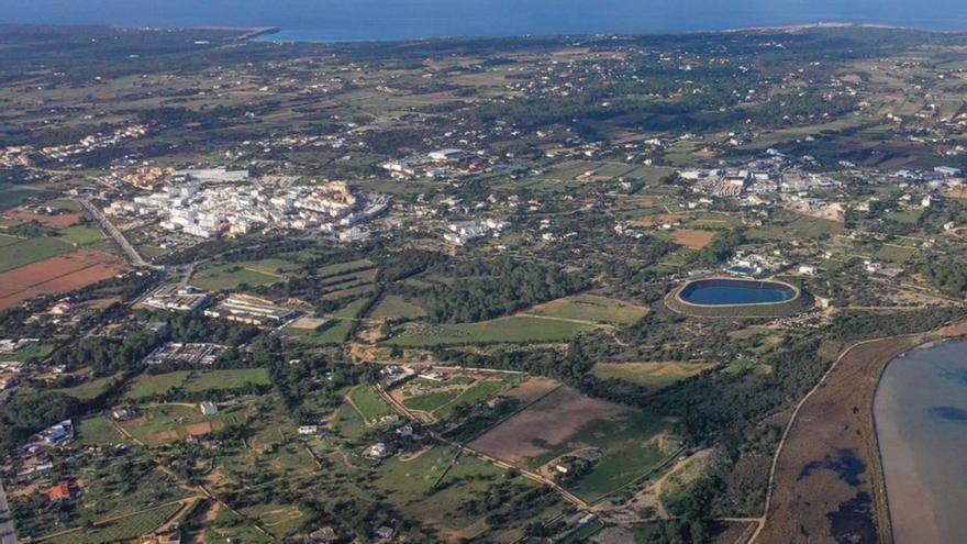 Vista aérea de parte de la isla de Formentera. | GERARDO FERRERO