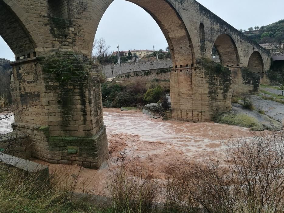 Llobregat i Cardener després del temporal