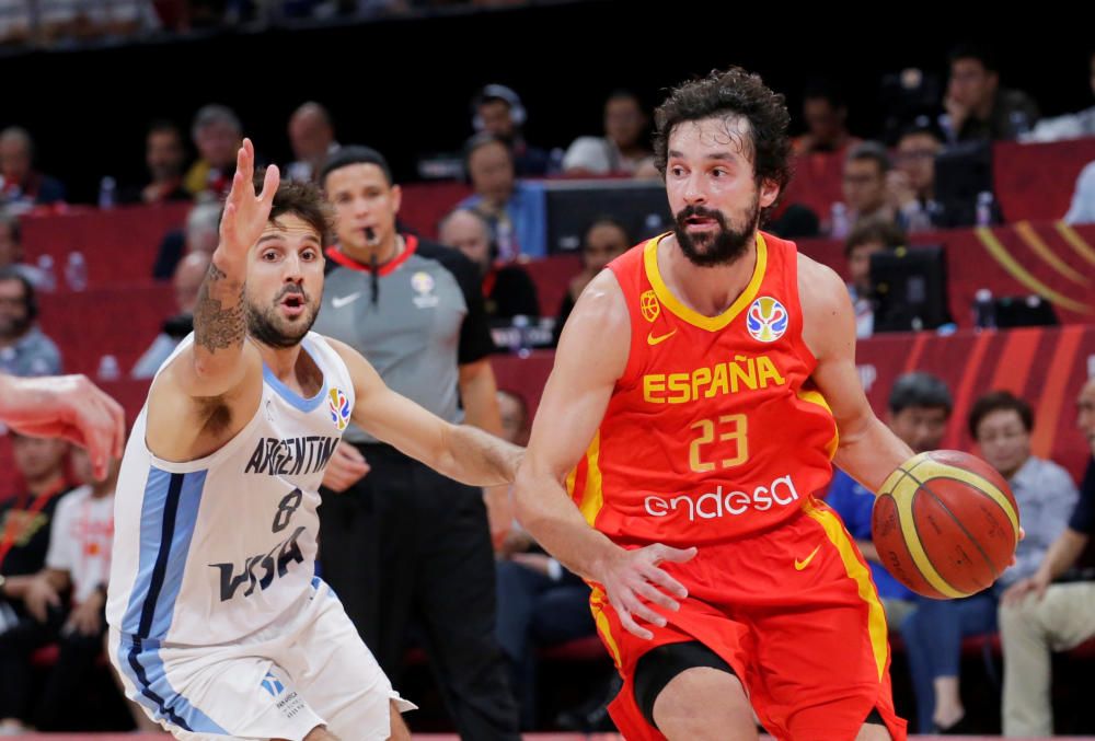 Sergi Llull y Nico Laprovittola (jugadores de baloncesto)