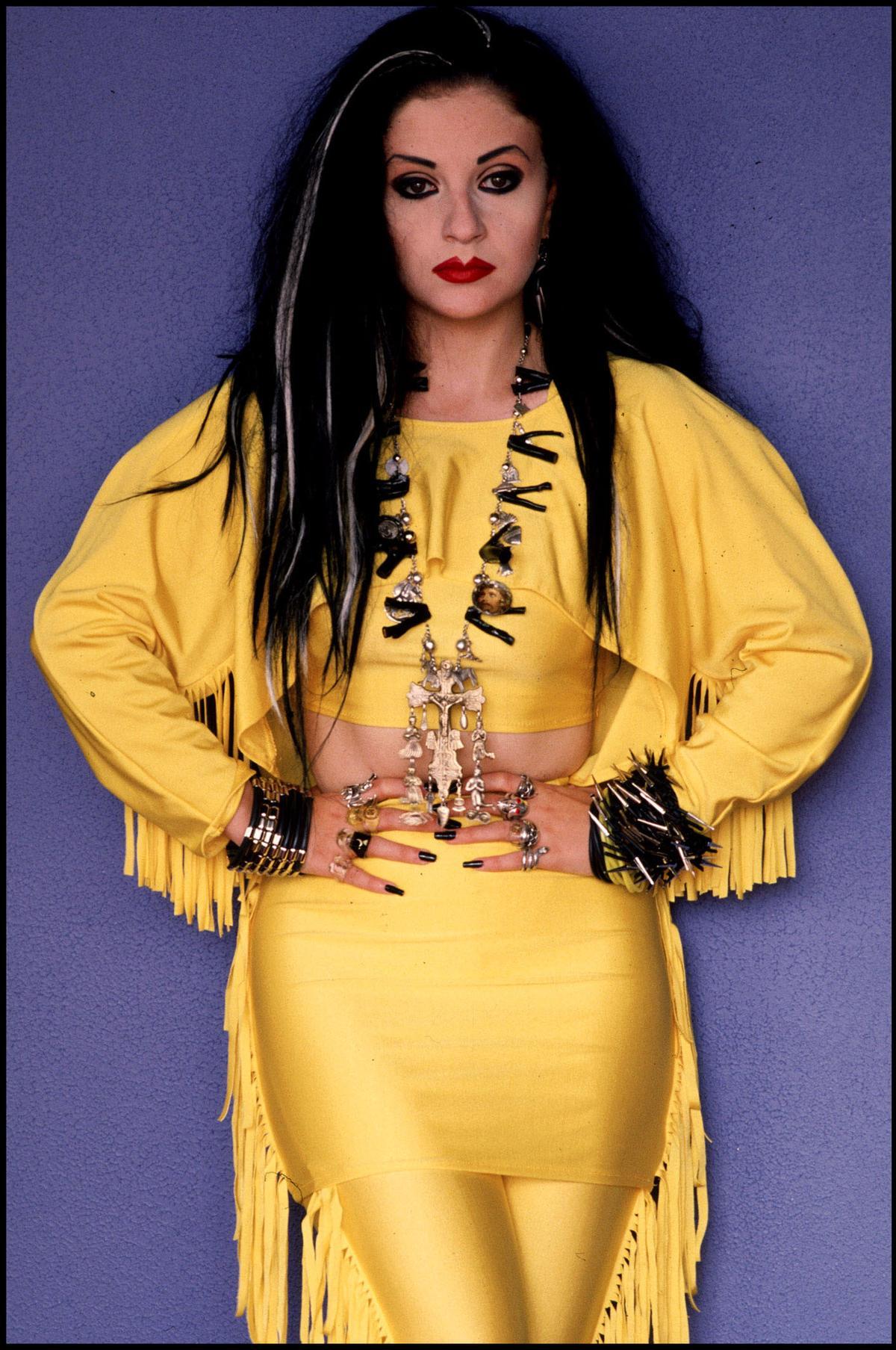 Alaska, ya convertida en una estrella, en 1987.