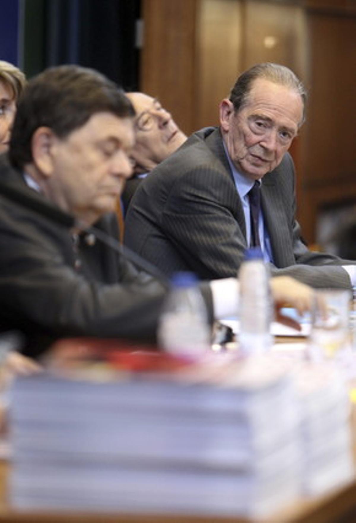 José Manuel Blecua, director de la RAE, aquest dimecres a Saragossa.
