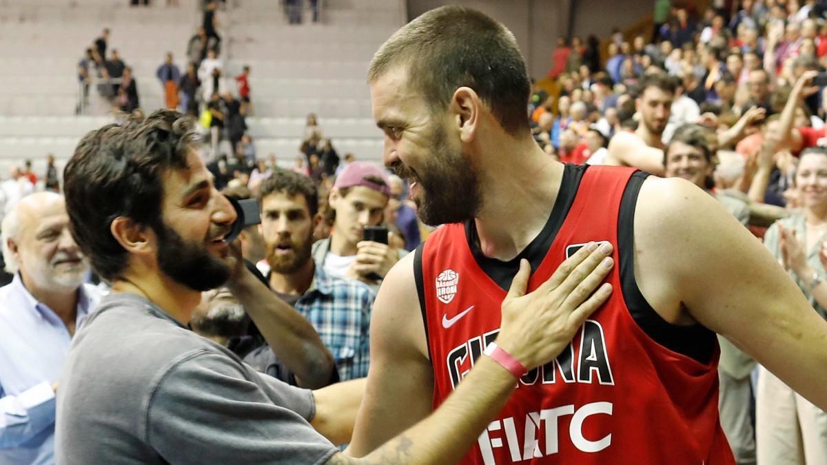 Ricky Rubio podría seguir su carrera en Girona, donde Marc Gasol le recibiría con los brazos abiertos