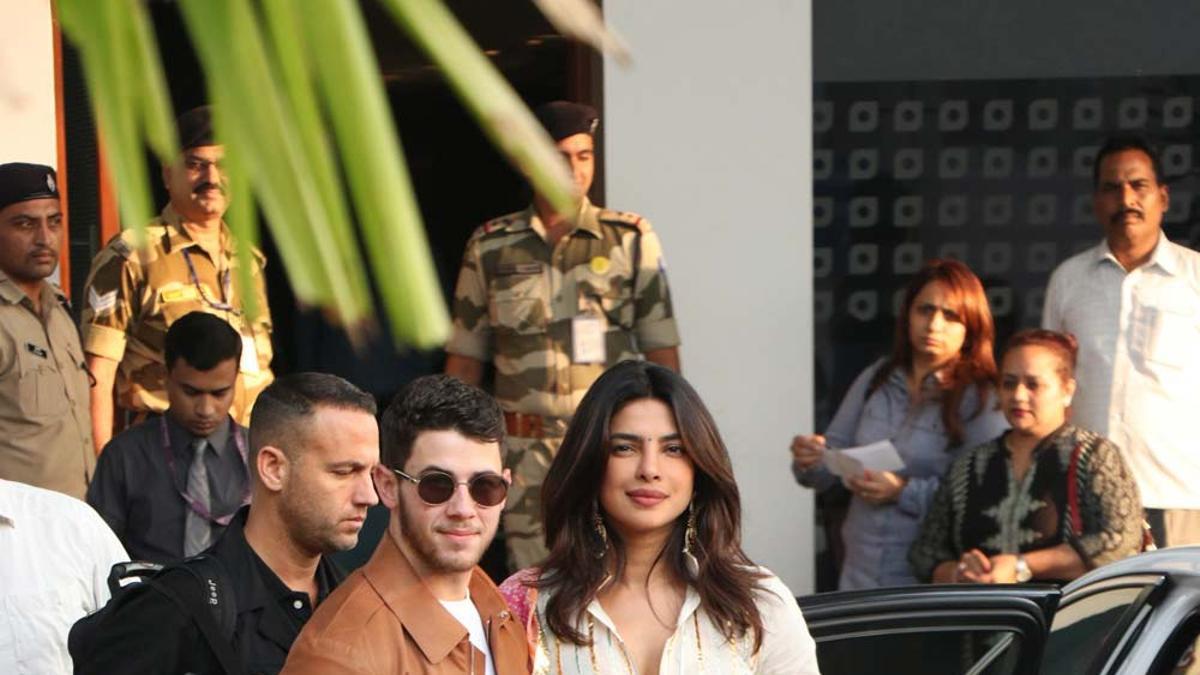 Nick Jonas y Priyanka Chopra ya han llegado a Jodhpur