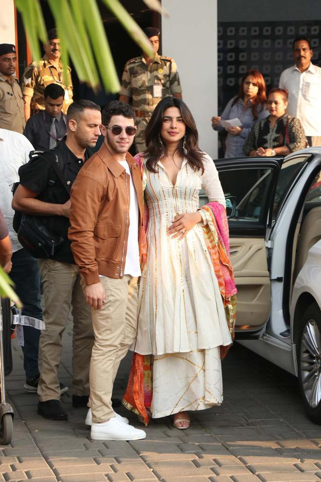 Nick Jonas y Priyanka Chopra ya han llegado a Jodhpur