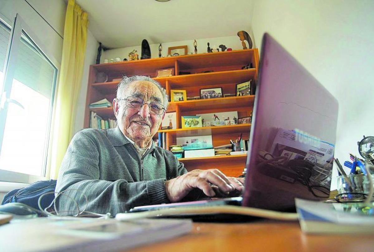Un segle de vida entre la docència i l'esport